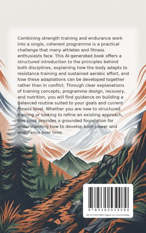Achterkant van Training for Strength and Endurance