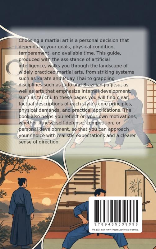 Achterkant van Choosing a Martial Art That Suits You