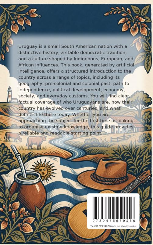 Achterkant van All About Uruguay