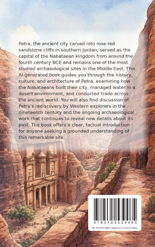 Achterkant van All About Petra