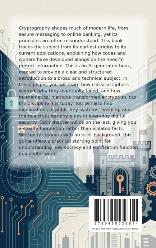 Achterkant van All About Cryptography