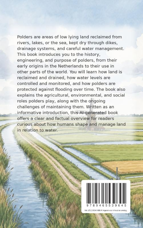 Achterkant van All About Polders