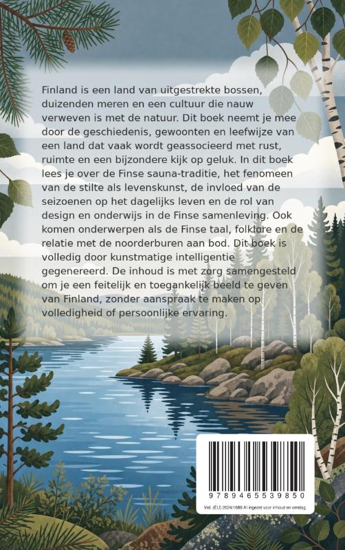 Achterkant van De Wonderlijke Wereld van Finland