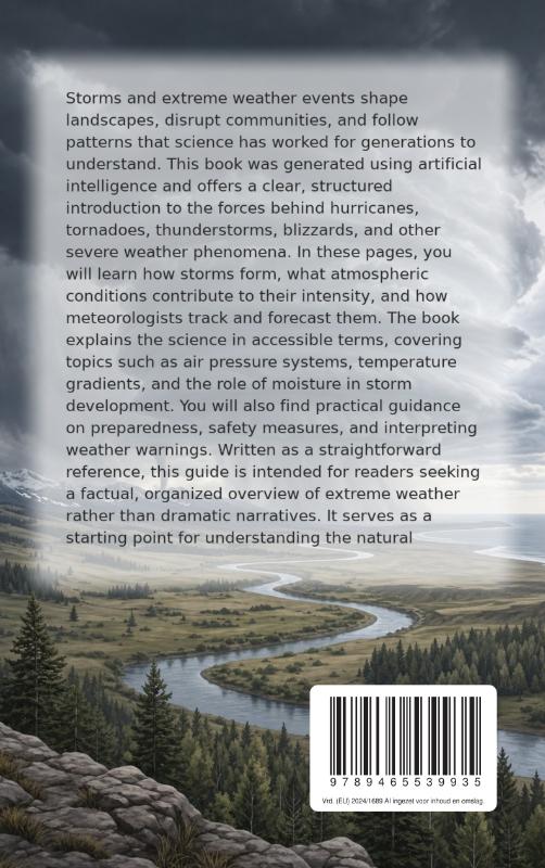 Achterkant van Understanding Storms and Extreme Weather