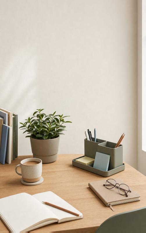 Achterkant van Creating a Great Home Workspace