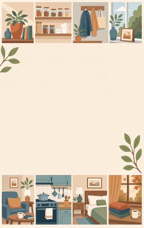 Achterkant van Tackling a Seasonal Declutter