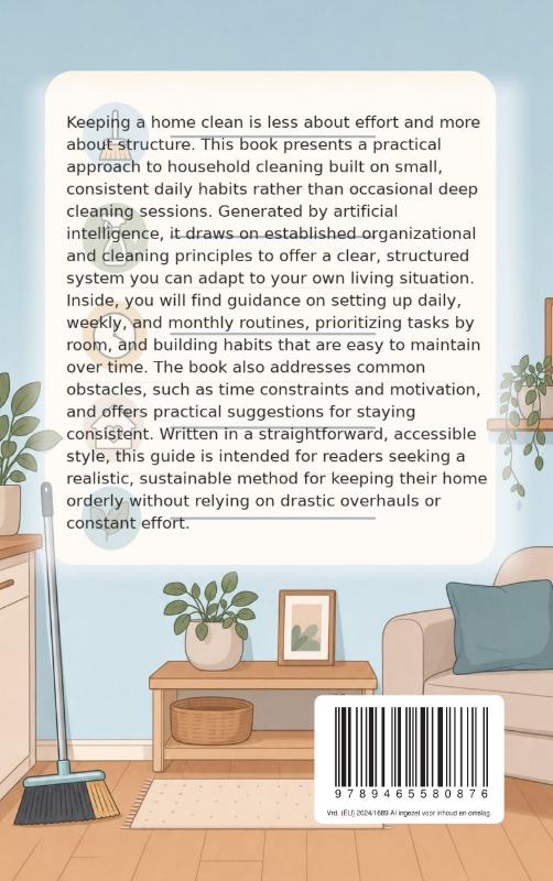 Achterkant van A Cleaning Routine That Works