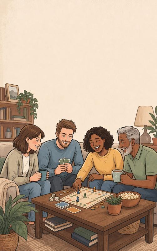 Achterkant van Games and Activities for a Good Time Together