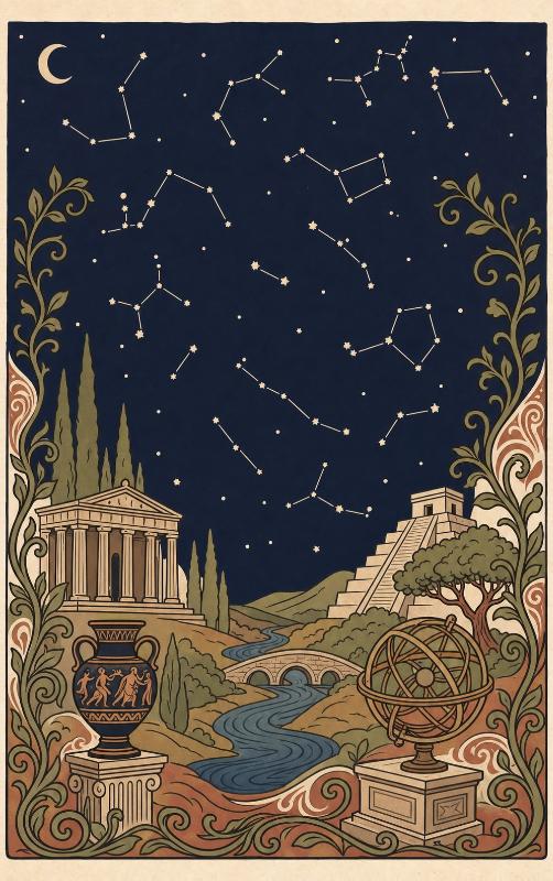 Achterkant van Mythen van de Sterren