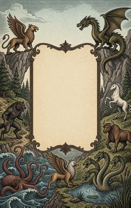 Achterkant van Legendarische Monsters