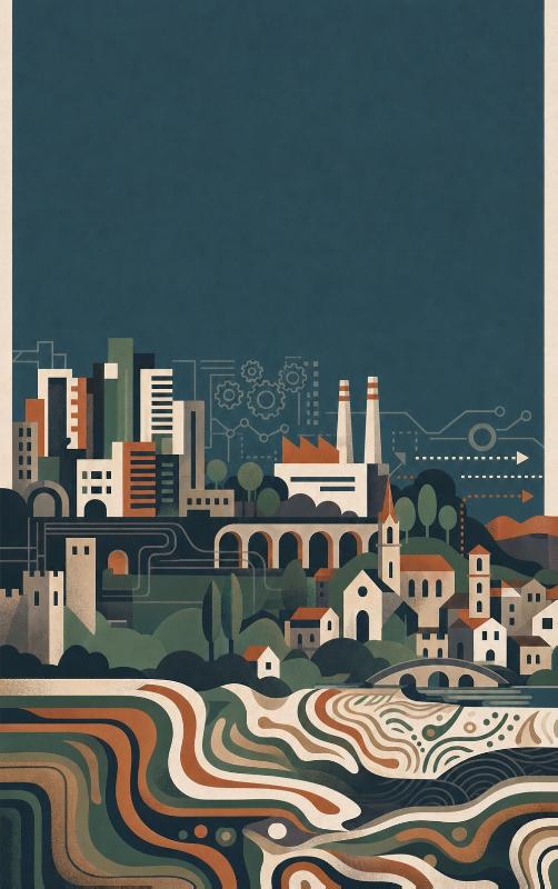Achterkant van Cities and How They Grow