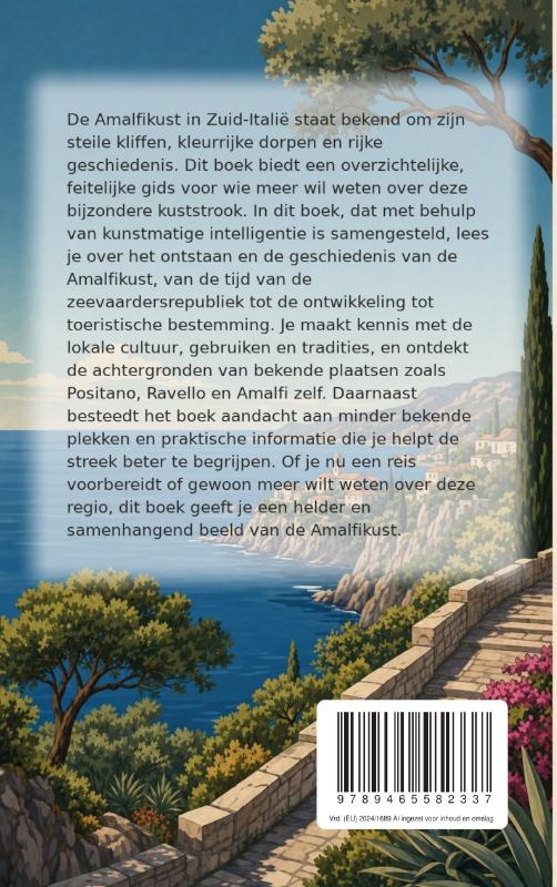 Achterkant van Alles over de Amalfikust
