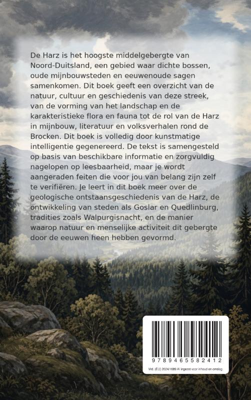 Achterkant van Alles over de Harz