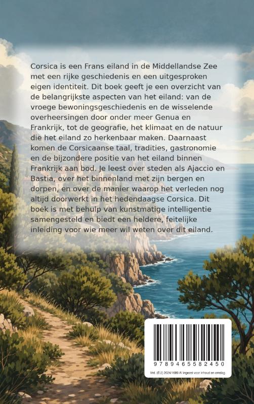 Achterkant van Alles over Corsica