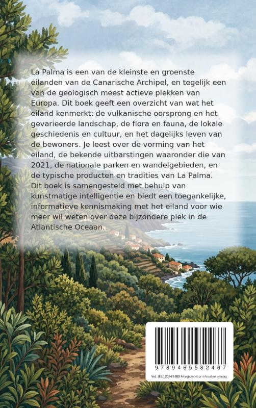 Achterkant van Alles over La Palma