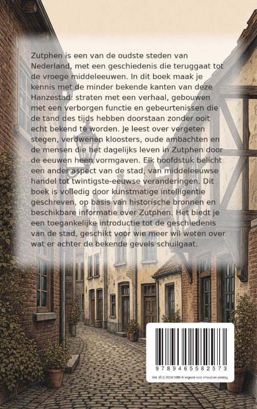 Achterkant van Onbekend Zutphen