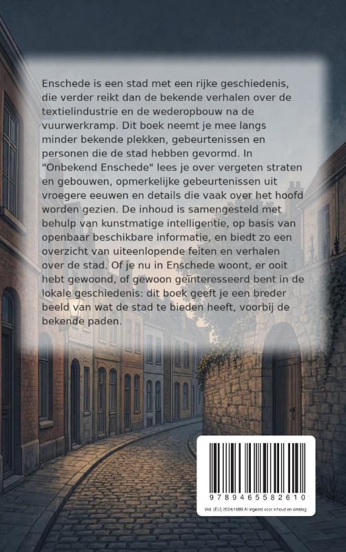 Achterkant van Onbekend Enschede