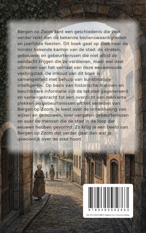 Achterkant van Onbekend Bergen op Zoom