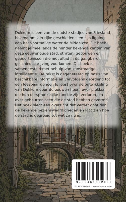 Achterkant van Onbekend Dokkum