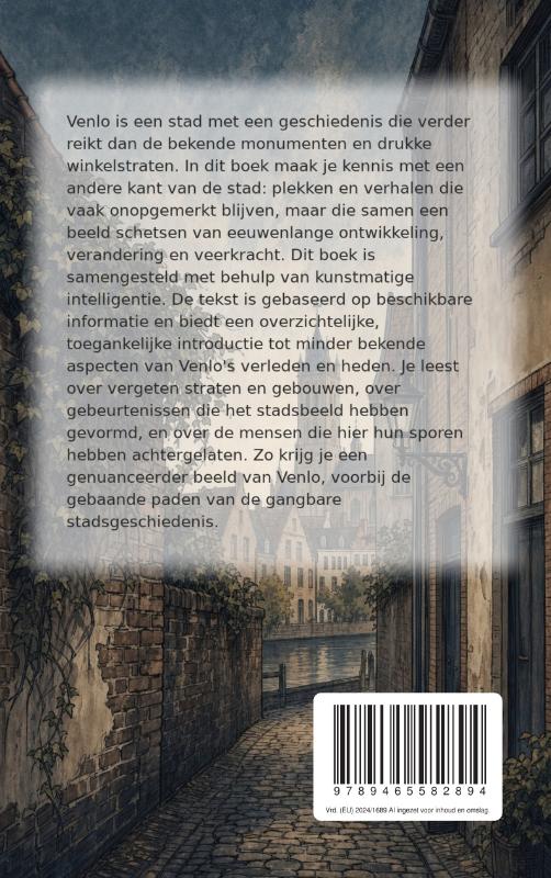 Achterkant van Onbekend Venlo