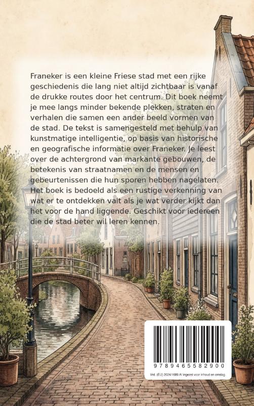 Achterkant van Onbekend Franeker