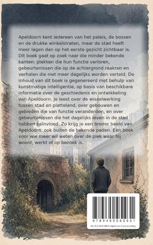 Achterkant van Onbekend Apeldoorn