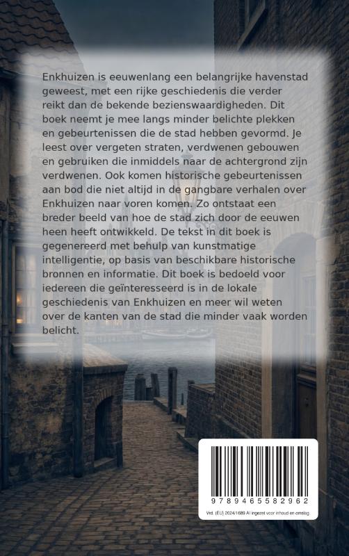 Achterkant van Onbekend Enkhuizen