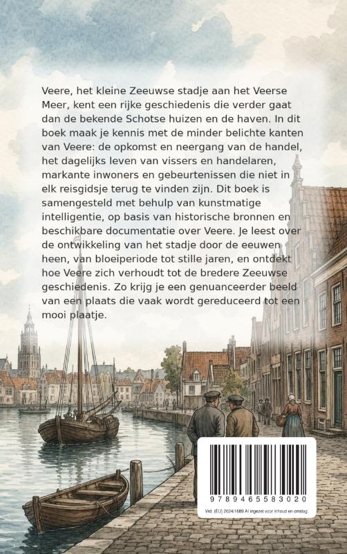 Achterkant van Onbekend Veere