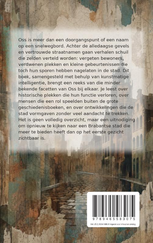 Achterkant van Onbekend Oss