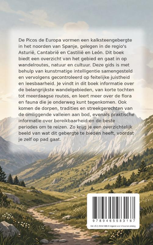 Achterkant van Alles over de Picos de Europa