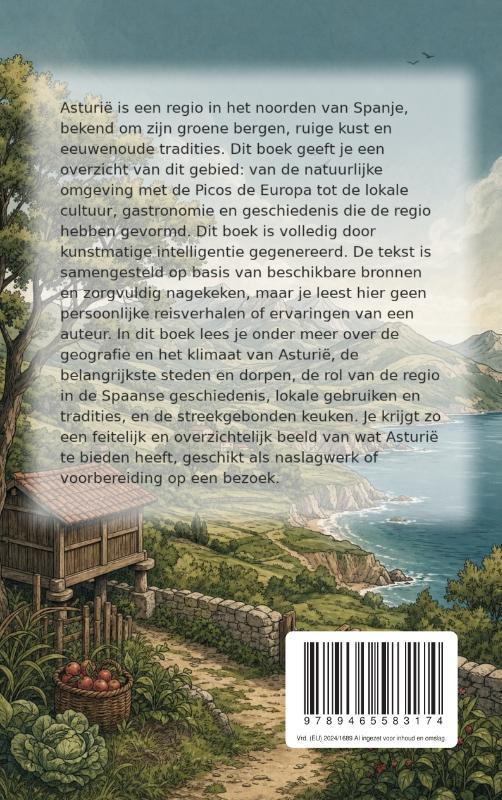 Achterkant van Alles over Asturië