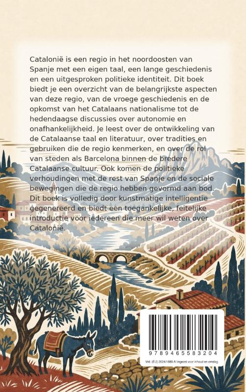 Achterkant van Alles over Catalonië