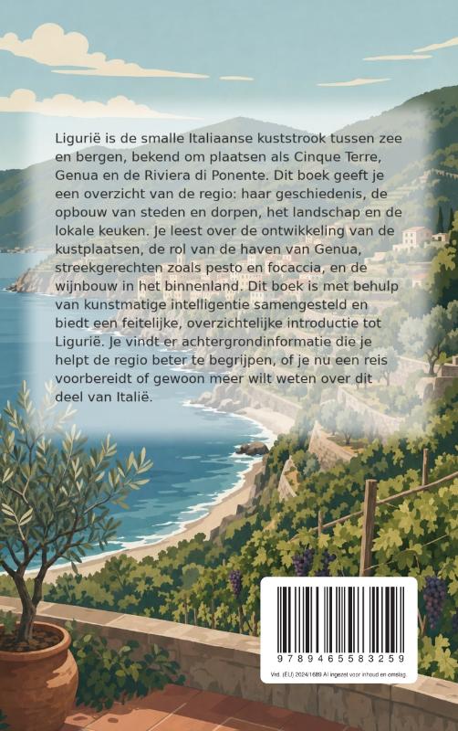 Achterkant van Alles over Ligurië