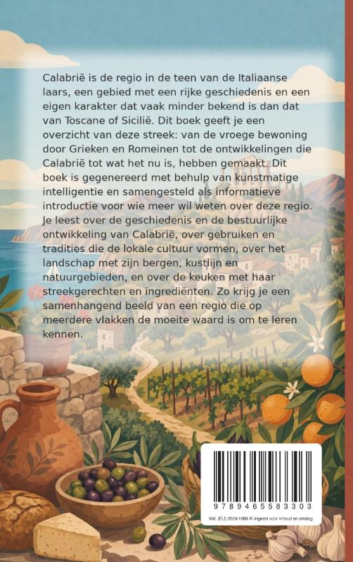 Achterkant van Alles over Calabrië
