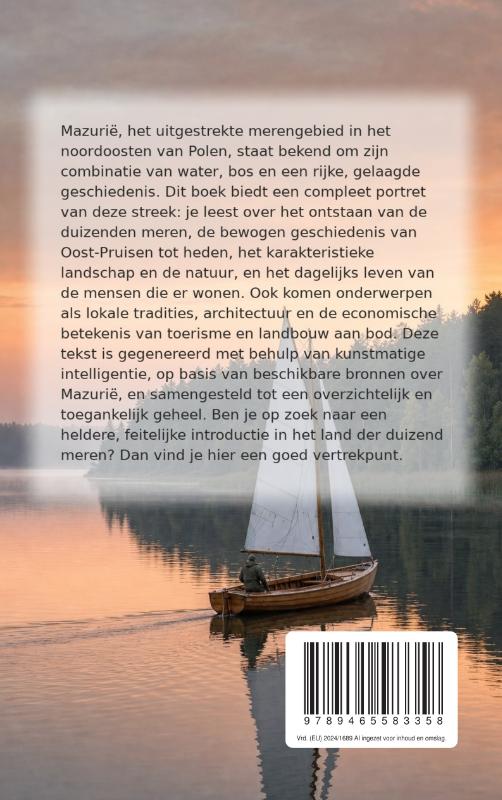 Achterkant van Alles over Mazurië