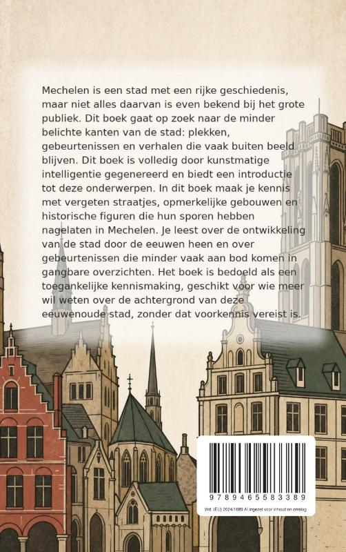 Achterkant van Onbekend Mechelen