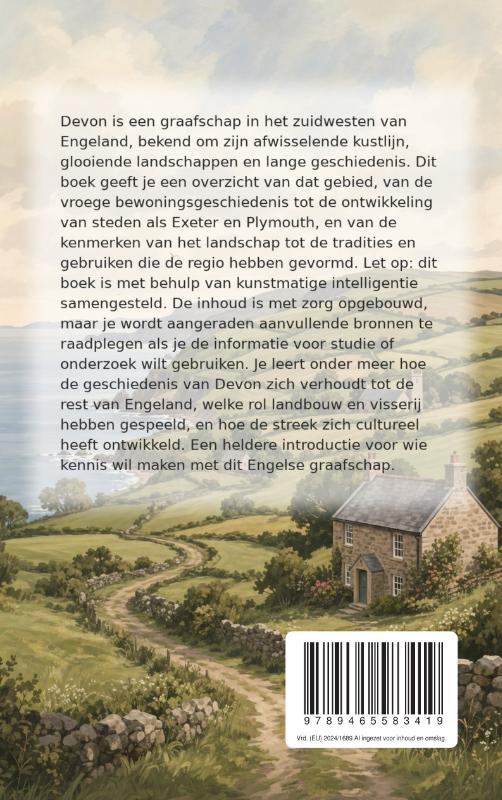 Achterkant van Alles over Devon