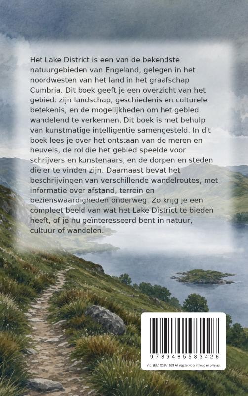 Achterkant van Alles over het Lake District