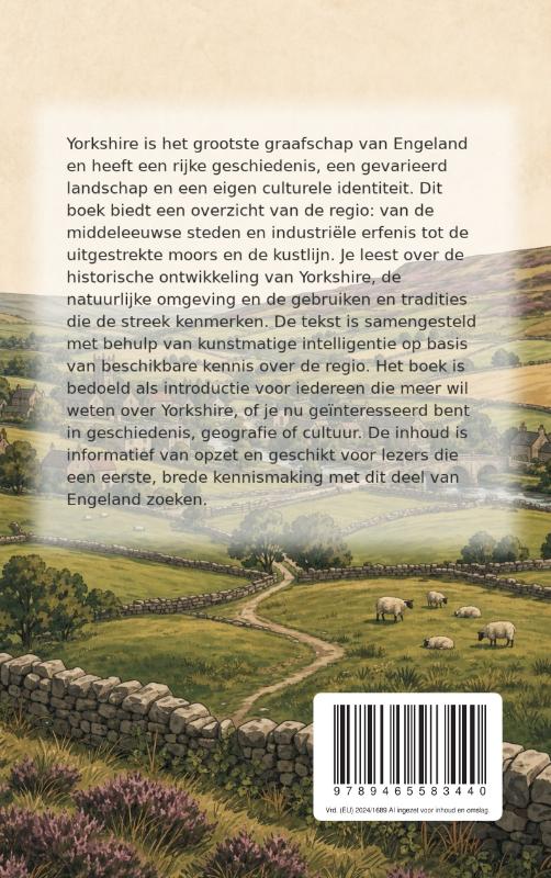 Achterkant van Alles over Yorkshire