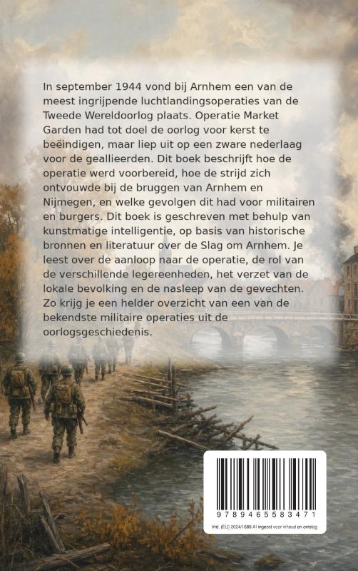 Achterkant van Alles over de Slag om Arnhem
