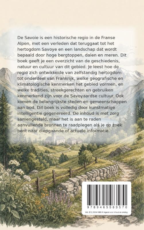 Achterkant van Alles over de Savoie