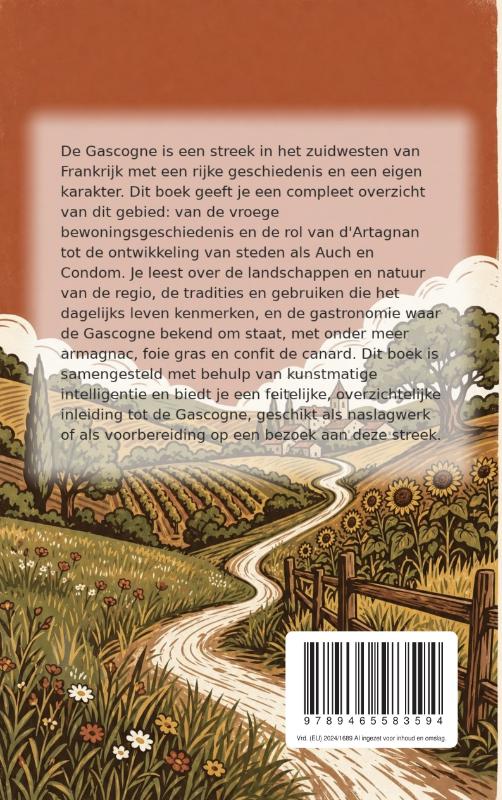 Achterkant van Alles over de Gascogne