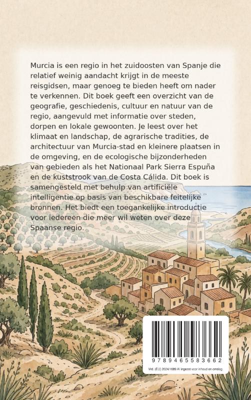 Achterkant van Alles over Murcia