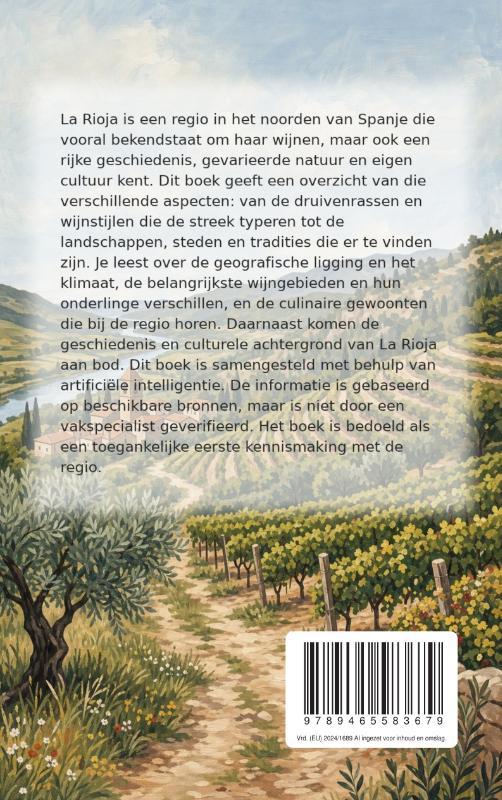 Achterkant van Alles over La Rioja