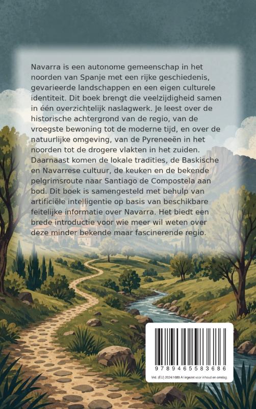 Achterkant van Alles over Navarra