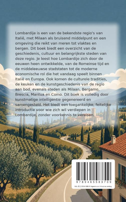 Achterkant van Alles over Lombardije
