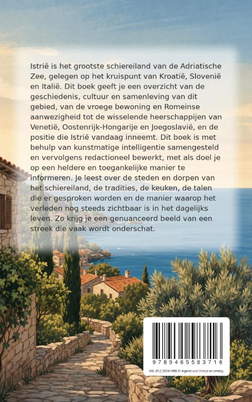 Achterkant van Alles over Istrië