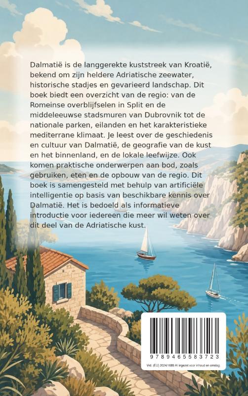 Achterkant van Alles over Dalmatië