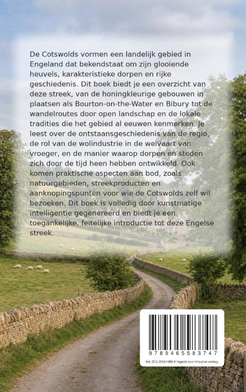 Achterkant van Alles over de Cotswolds