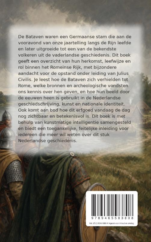 Achterkant van Alles over de Bataven